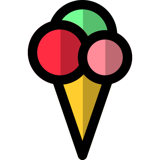 sorvete grátis ícone sorvete grátis ícone