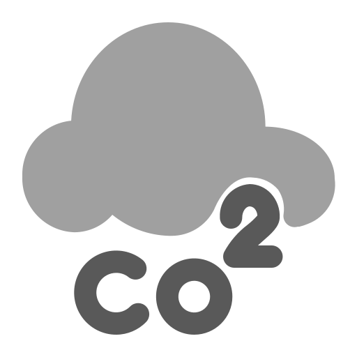 nube de co2 icono gratis