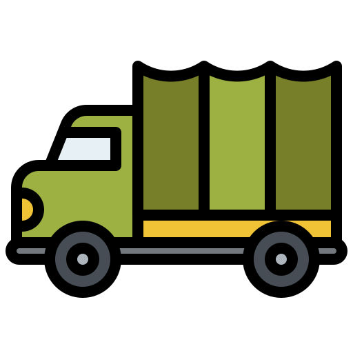 camión icono gratis