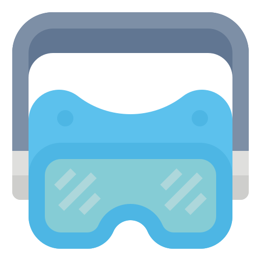 Goggle free icon