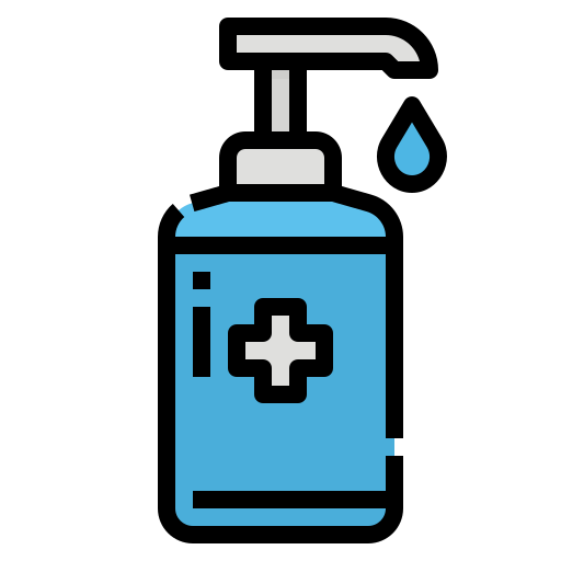 Hand sanitizer - free icon