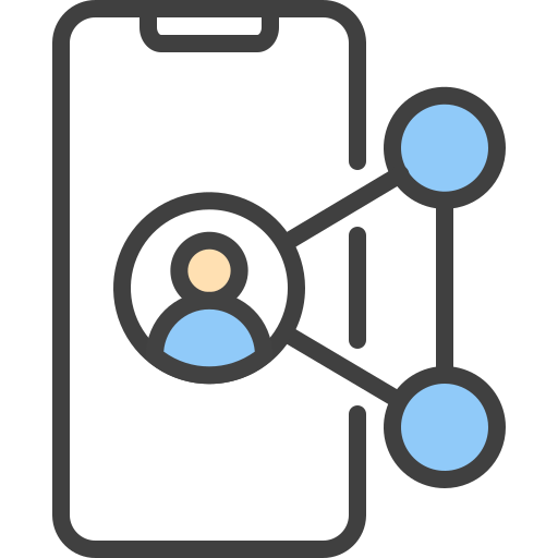 Social network free icon Social network free icon