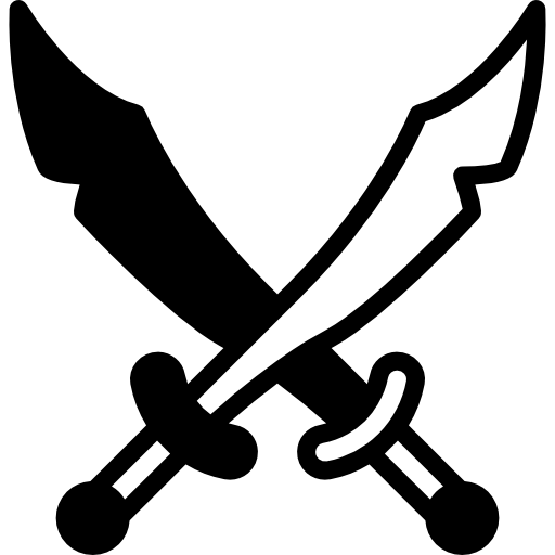 Crossed, swords icon - Download on Iconfinder on Iconfinder