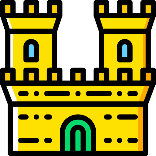 castillo icono gratis