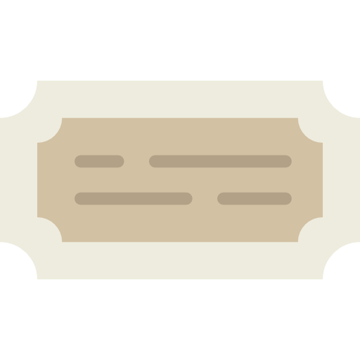 billet Icône gratuit billet Icône gratuit