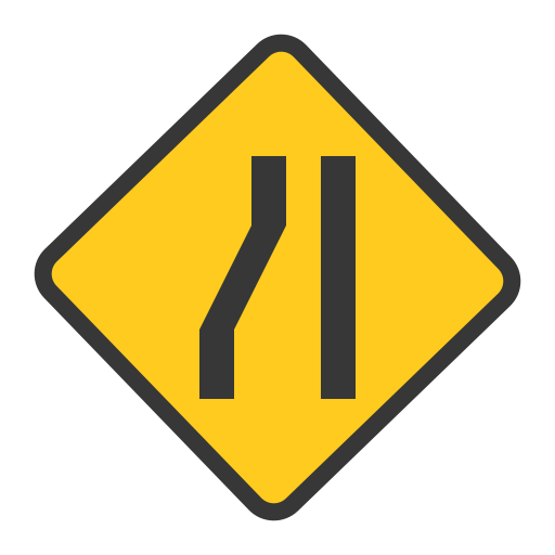 Narrow road Generic Flat icon