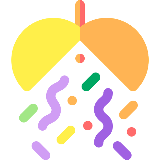 confete grátis ícone