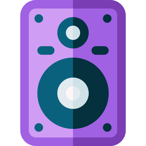 altavoz icono gratis