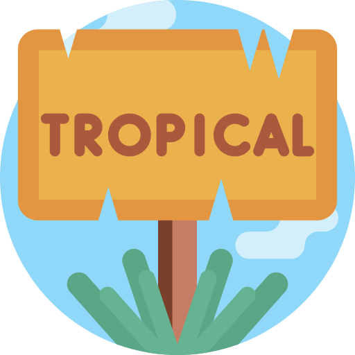 tropical icono gratis