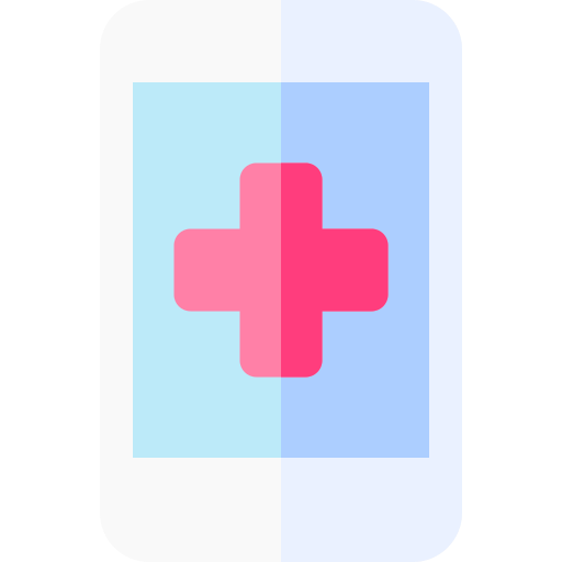 aplicación médica icono gratis