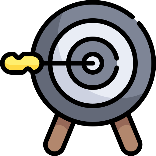 Archery Kawaii Lineal color icon