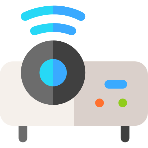 Projector Basic Rounded Flat icon