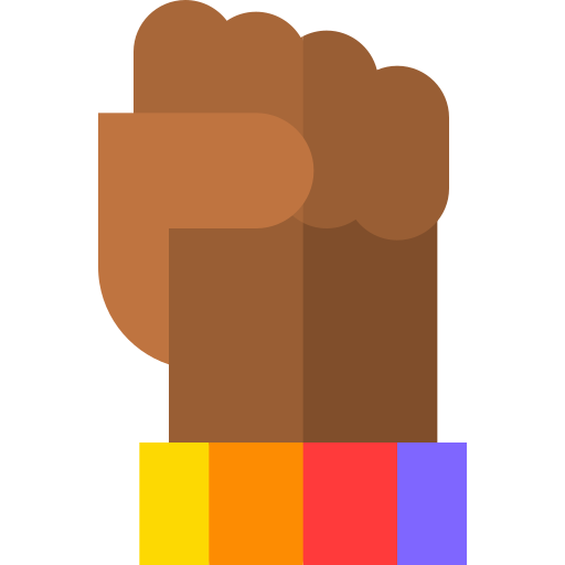 Fist Basic Straight Flat icon