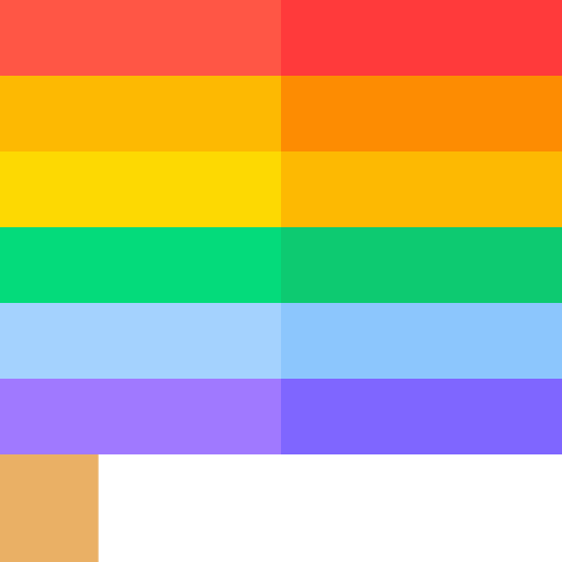 drapeau arc-en-ciel Icône gratuit drapeau arc-en-ciel Icône gratuit