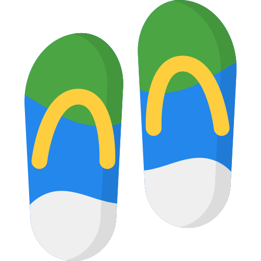 chancletas icono gratis