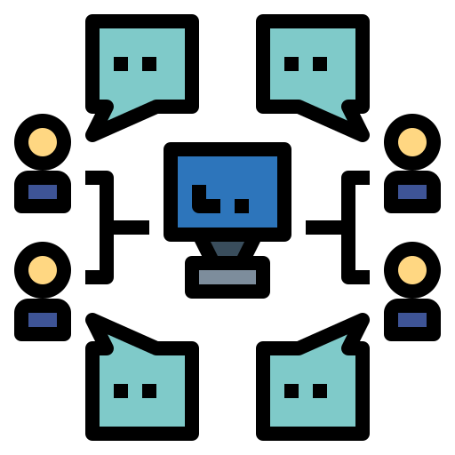 video conferencia icono gratis