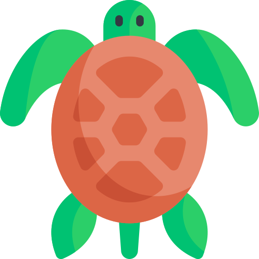 Turtle Kawaii Flat icon