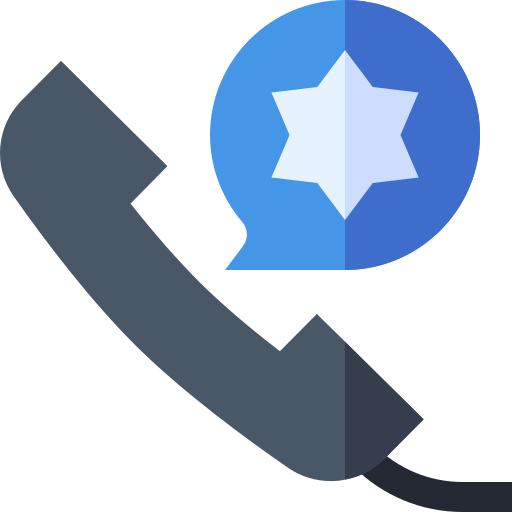 llamada policial icono gratis