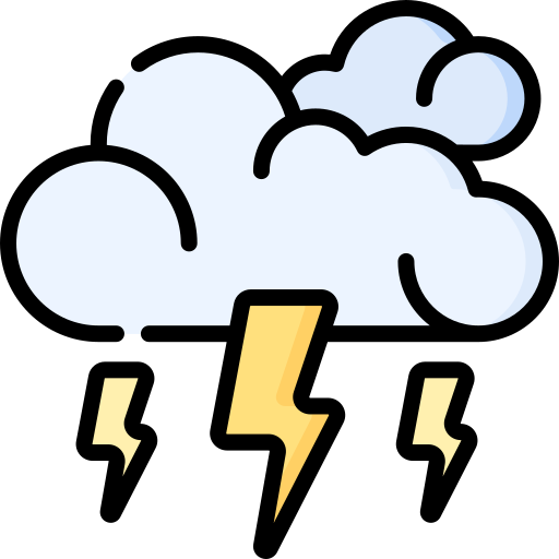 orage Icône gratuit orage Icône gratuit