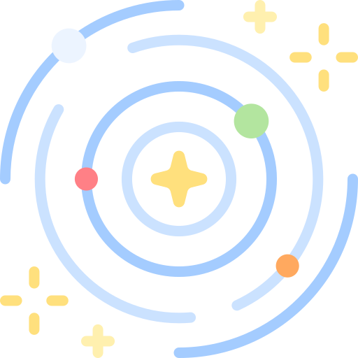 vía láctea icono gratis