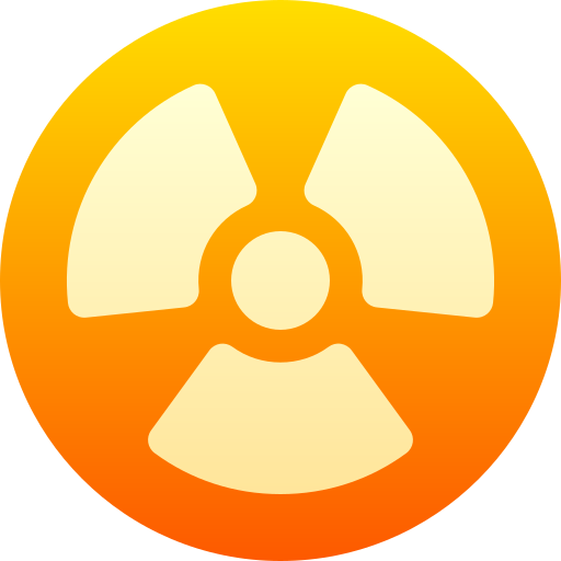 radioactivo icono gratis