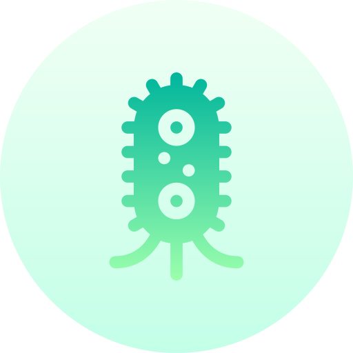 las bacterias icono gratis