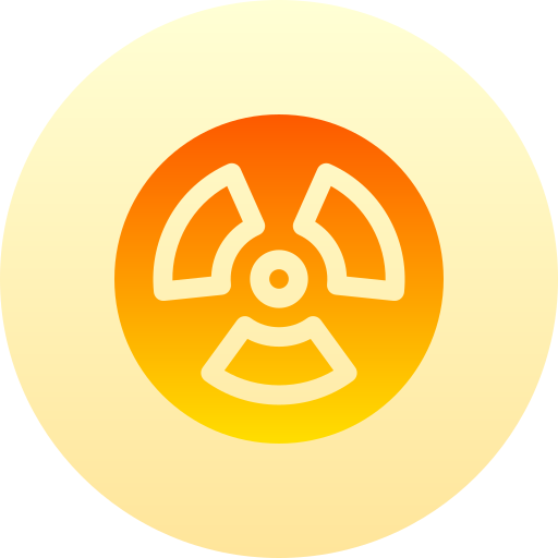 radioactivo icono gratis