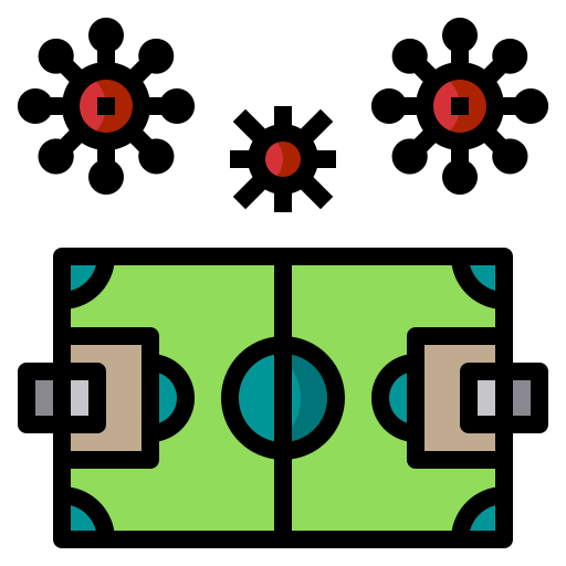 campo de fútbol icono gratis