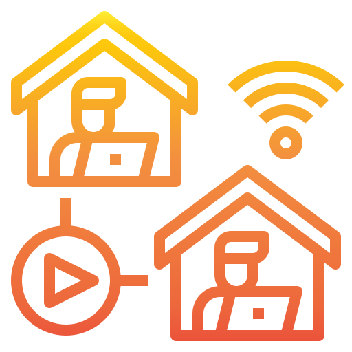 video conferencia icono gratis