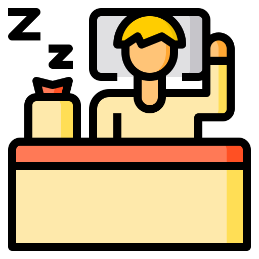 Sleeping free icon Sleeping free icon