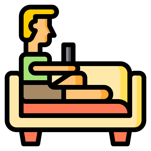 relajarse icono gratis