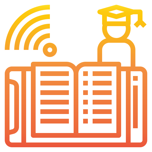 educação online grátis ícone educação online grátis ícone