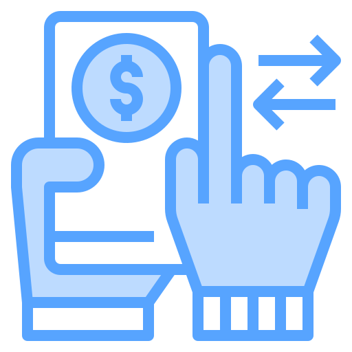 Money transfer free icon Money transfer free icon