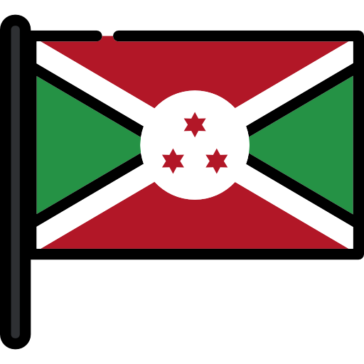 Burundi Flags Mast icon