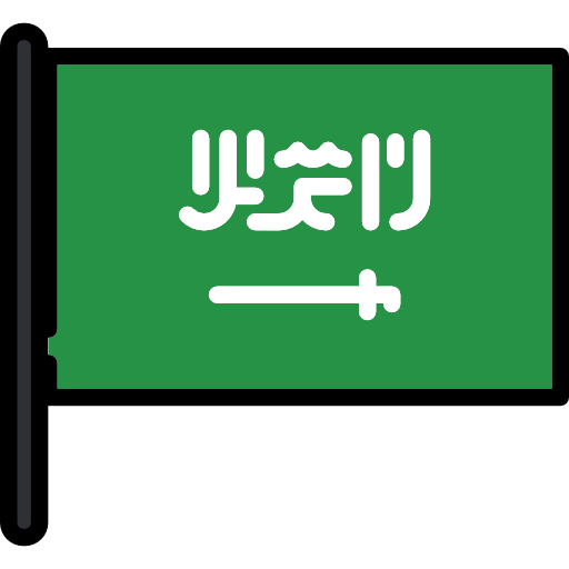 Saudi arabia Flags Mast icon