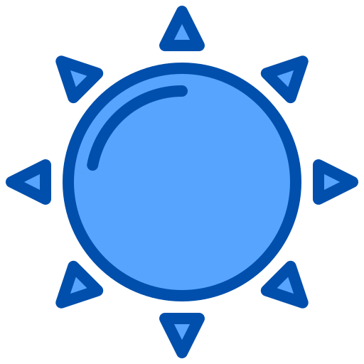 Sun free icon