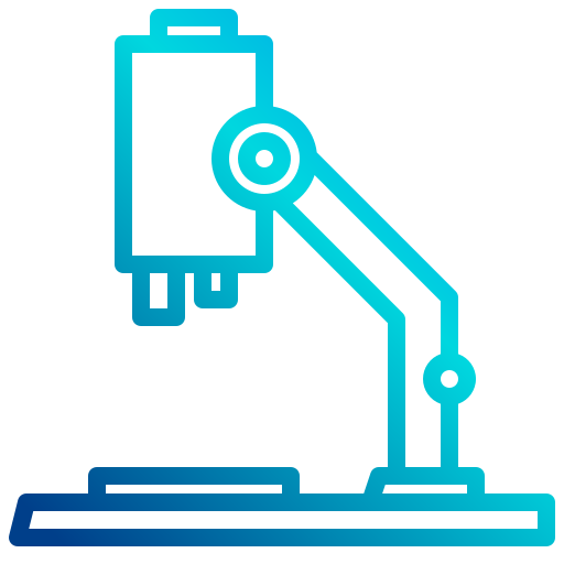 Microscope xnimrodx Lineal Gradient icon