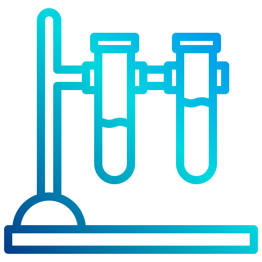 Test tube xnimrodx Lineal Gradient icon