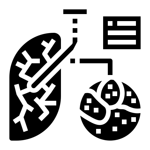 pneumonie Icône gratuit