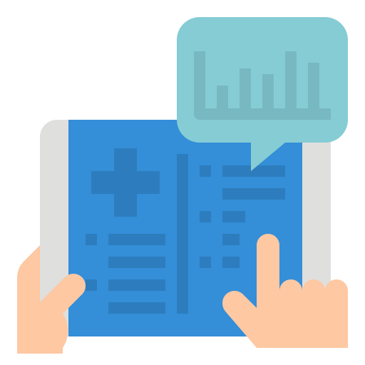 diagnóstico icono gratis