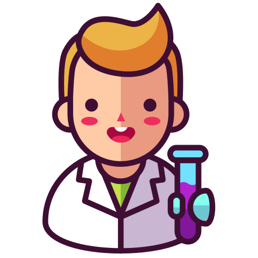 Scientist free icon
