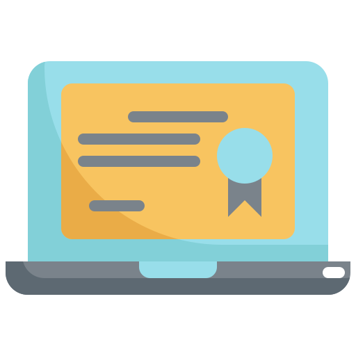 certification Icône gratuit certification Icône gratuit