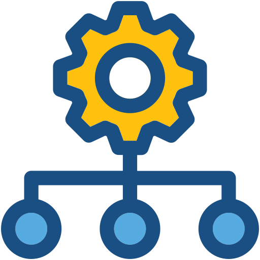 estructura de jerarquía icono gratis