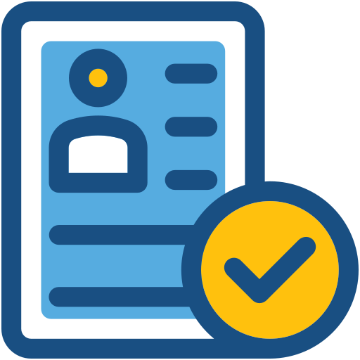 currículum icono gratis