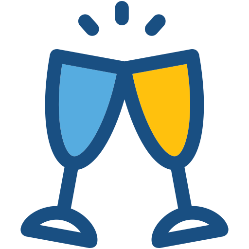 copa de vino icono gratis