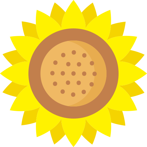 girasol icono gratis