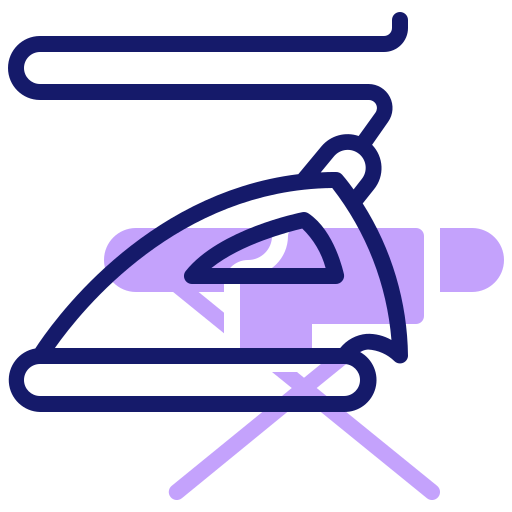 Ironing - free icon