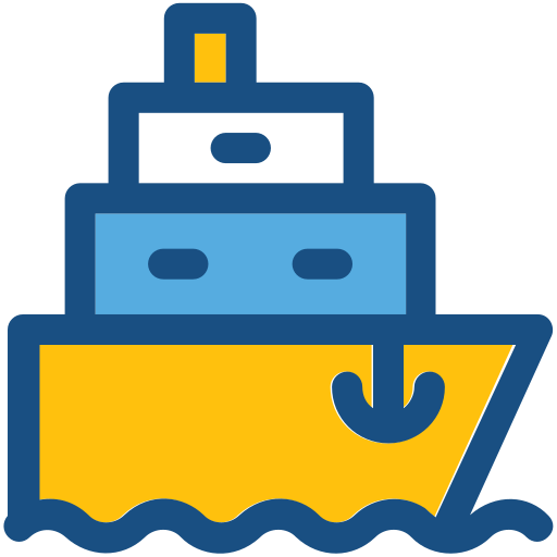 bateau de croisière Icône gratuit bateau de croisière Icône gratuit