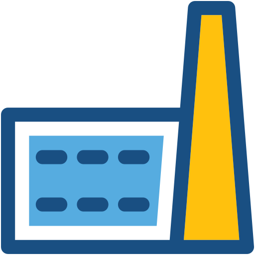 Factory free icon Factory free icon