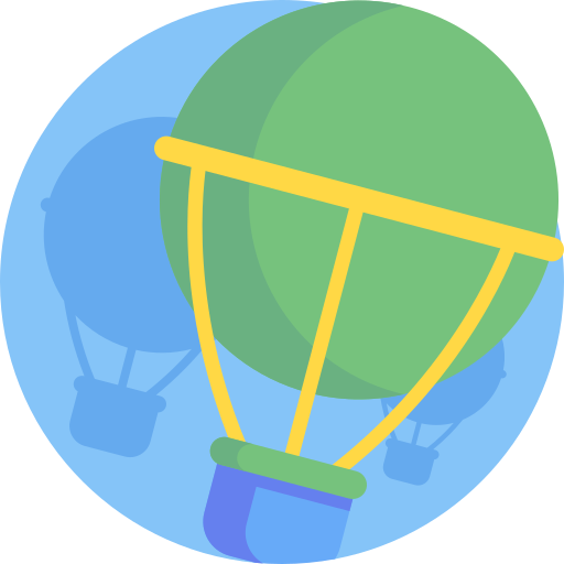 montgolfière Icône gratuit